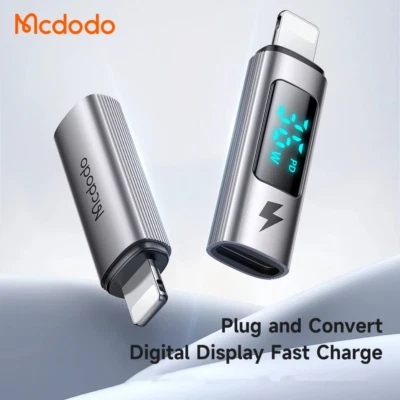 Mcdodo 36W Power Digital Adapter OTG USB-C to iPhone Visible Adapter For iPhone - Image 1 of 4