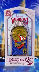 Disney Windows of Attraction Pin of the Month - Peter Pan's Flight Pan - Imagen 1 de 2