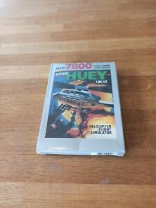 Atari 7800 video game - Super Huey UH-IX (boxed complete sealed) CX7828
