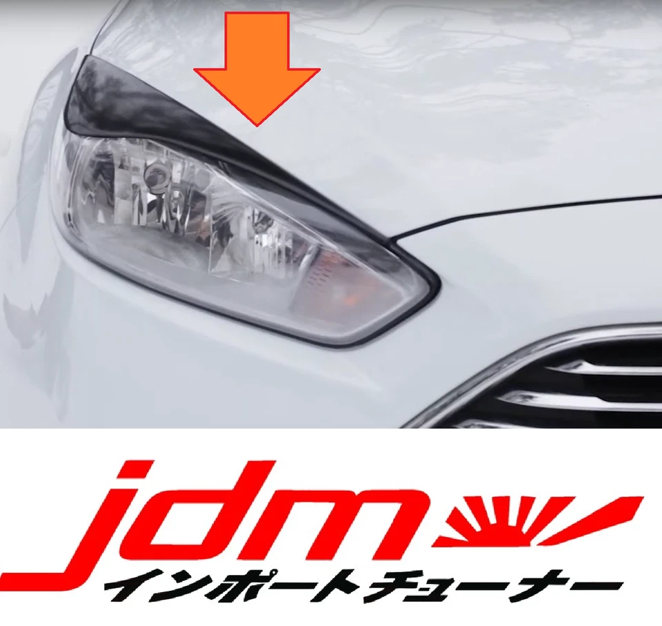 for Ford Focus eyebrows eyelids eye line eyelash 2014-2019 Set  - Изображение 1 из 4