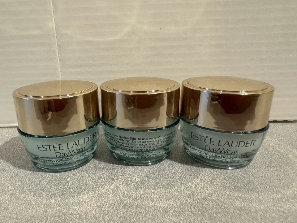 3x Estee Lauder Daywear Multi-Protection 24H moisture Creme 7ml Each Total 21ml - Image 1 of 1