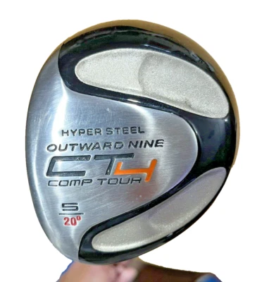 OUTWARD NINE CT4 COMP HYPER STEEL 20S* FAIRWAY WOOD STIFF GRAPHITE SHAFT LEFT H - Image 1 of 4