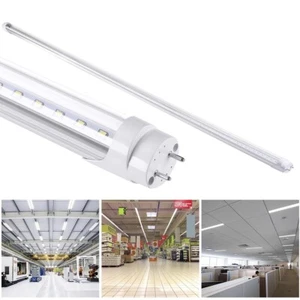 T8 LED Light Tube Fluorescent Replacement Lamp Bulb 4FT 6500K Clear Cover 18W - Picture 1 of 6