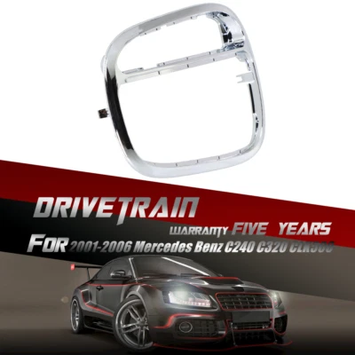 Shifter Trim Cover Bezel 2001-2006 For Mercedes Benz C240 C320 CLK500 5 Years Foto 1 de 4