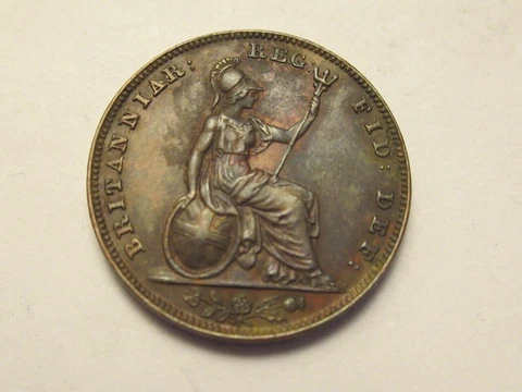 1841 Great Britain Farthing Cover