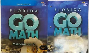 7th Grade 7 Go Math Florida Student Teacher Edition Mathematics 2 Homeschool - Imagen 1 de 1