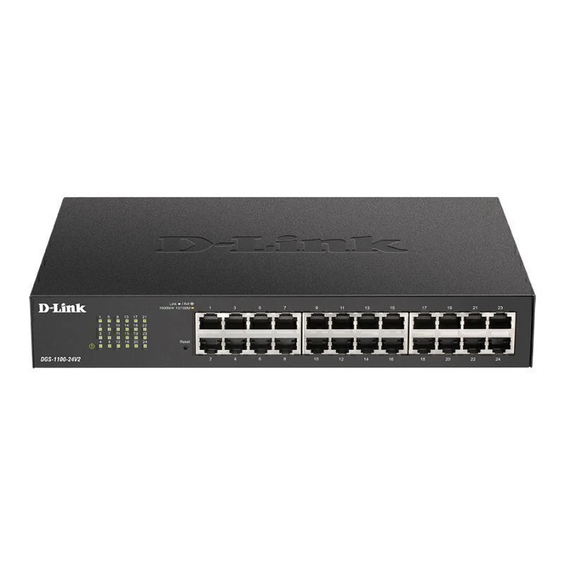 D-Link 24-Port Gigabit Smart Managed Switch   DGS-1100-24V2 - image 1 of 1