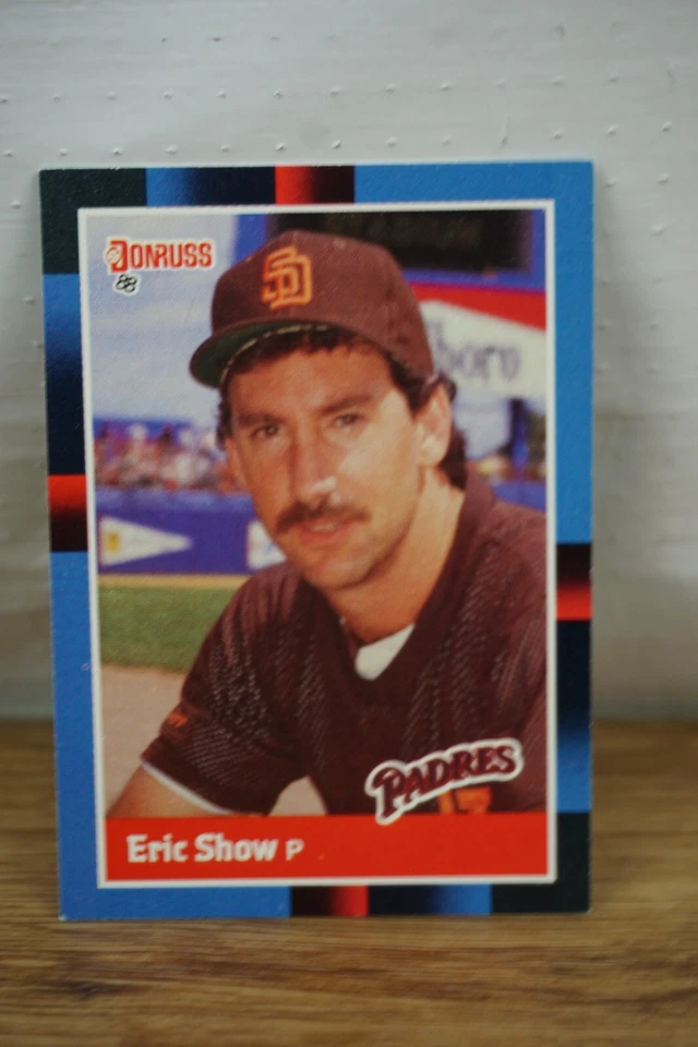 Donruss 88 Baseball Card Eric Show #387 ~~COMBINE SHIPPING~~ - Image 1 of 1