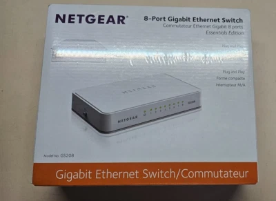 NETGEAR 8-Port Gigabit Ethernet Unmanaged Switch (GS208) - Image 1 of 4