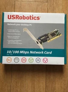 US Robotics NIC 10 100 Mbps PCI 2.1 Network Card Model 7900A - Picture 1 of 2