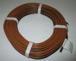 Drillingslitze  FLEISCHMANN  braun-schwarz-braun  25m  [1m = 0,694€]  NEU - Bild 1 von 2