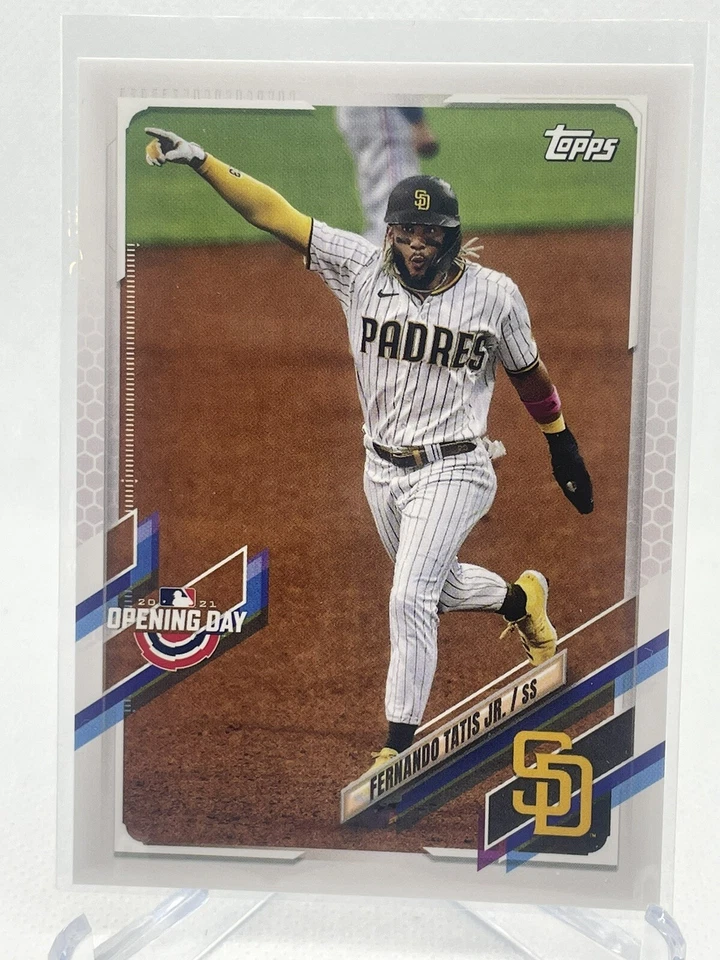 2021 Topps Opening Day Fernando Tatis Jr Padres Baseball Card  - Image 1 of 1