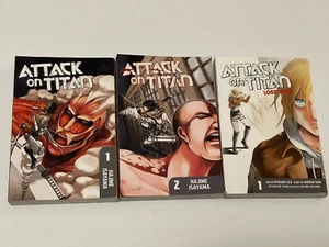 Attack On Titan Manga Lot of 3 (English) #b46 - Picture 1 of 4