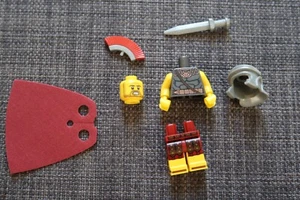 LEGO 71001 - MINIFIGURINE - FIGURINE - COMMANDANT ROMAIN - SERIE 10 - NEUF - Imagen 1 de 2