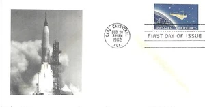 1962 FDC, #1193, 4c Project Mercury, gepflegtes Gütesiegel #1 - Bild 1 von 1
