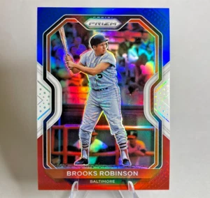 Panini Prizm Brooks Robinson 2021 #59 rojo/blanco/azul Prizm Baltimore Orioles - Imagen 1 de 3