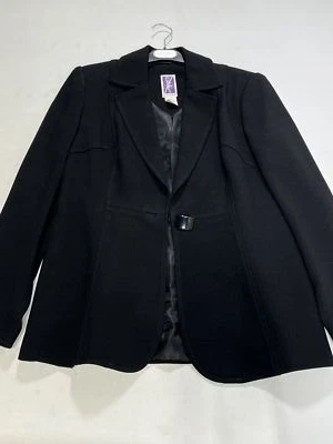 Womens Zelda Black Sport Coat Blazer Size 10 NWOT - Image 1 of 4