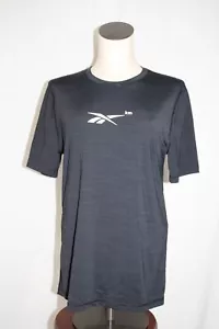 Reebok Women's Running Top Black Activchill T-Shirt Size Small NEW Activewear - Picture 1 of 6