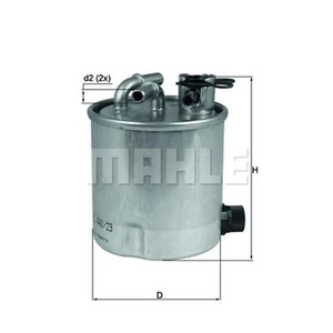 Fuel Filter MAHLE for NV200 / Evalia X-Trail Qashqai/Qashqai+2 Murano KL 440/23 - Picture 1 of 6