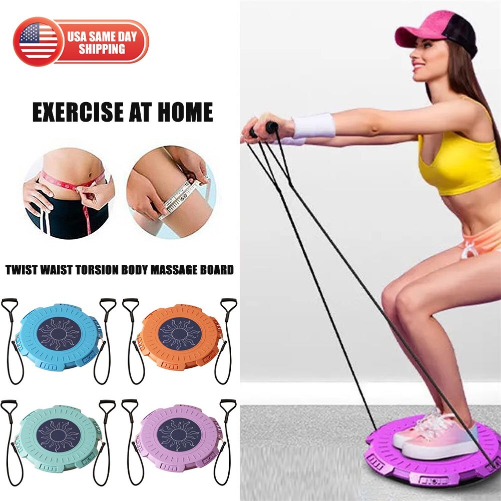 Chest Workout Twisting Waist Machine, Waist Twister Board With