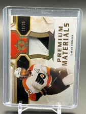 Jakub Voracek 2020-21 Ultimate Premium Materials Patch /35 Two Color #PM-JV