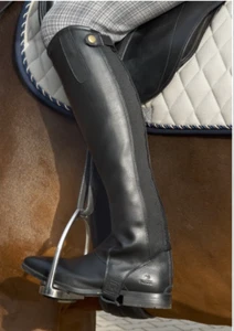 Busse Reitchaps, Wadenchaps Soft, schwarz, Gr.: ML 47 Höhe, Wade: 34-38 cm neu - Bild 1 von 24