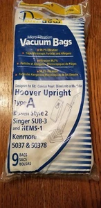 9 PK Hoover Tipo A Verticale NUOVE borse - Foto 1 di 2