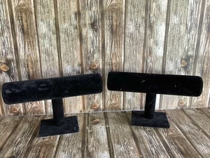 CRAFTERS CHOICE DISPLAY STANDS - WATCHES SHOP DISPLAY - JEWELLERY VELVET BLACK - Picture 1 of 5