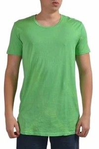 Balmain Men's Green Short Sleeve T-Shirt US L IT 52 - Picture 1 of 4