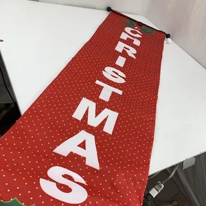 New Traditions Christmas Light Up 47" Hanging Banner - Picture 1 of 7