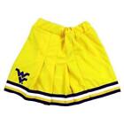 WVU Girl's Gold Cheer Skirt