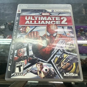 Marvel: Ultimate Alliance 2 (PlayStation 3, 2009) CIB, getestet - Bild 1 von 14