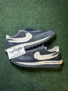 Nike LDWaffle x Sacai x Fragment Navy/White DH2684-400 - Uomo Taglia 10.5 - USATE - Foto 1 di 18