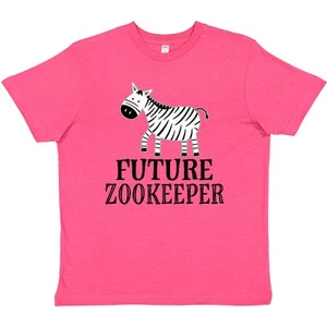 Inktastic Future Zookeeper Zoo Animals Youth T-Shirt Occupation Job Funny Cute - Picture 1 of 2