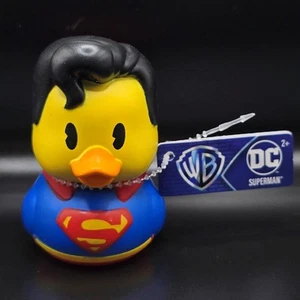 Superman Rubber Duck DC Comics WB Warner Brothers 3" New With Tags NWT Jeep - Picture 1 of 6