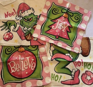Der Grinch Kissenbezüge, Urlaub, Weihnachten, Reißverschluss, 4er Set - Bild 1 von 12