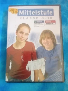 Mittelstufe Klasse 8 Bis 10 PC DVD - Lernsoftware, Lernen und Co Neu - Imagen 1 de 2