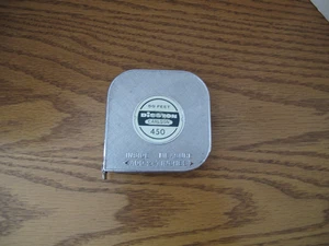 Vintage Maßband Werkzeug Disston Carlson 450 - 50 Fuß Rolle Handkurbel Lineal - Bild 1 von 11