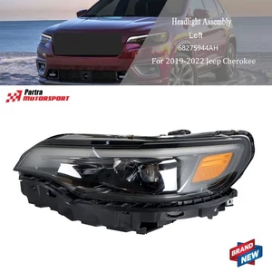 Faro LED apto para Jeep Cherokee 2019-2022 con carcasa negra lastre lado izquierdo - Imagen 1 de 12