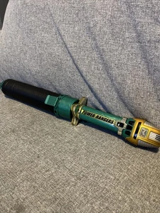 BANDAI 2002 POWER RANGERS NINJA STORM GREEN SAMURAI SABER - Bild 1 von 4