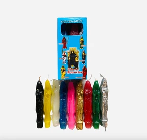 Santa Muerte 7 Potencias Novenario 9 Velas - Figura Santa Muerte Novena 9 velas - Imagen 1 de 1