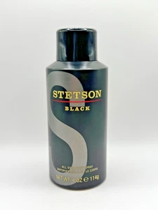 STETSON BLACK BY COTY 114G ALL OVER BODY SPRAY - Picture 1 of 6
