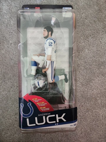 Mcfarlane NFL 36 Series Andrew Luck Indianapolis Colts Silver Chase 200/1000 Cover