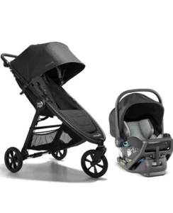 Baby Jogger Citi Mini GT2 Travel System New Infant Carrier & Car Seat Base Black - Picture 1 of 13