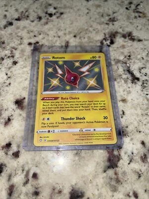 NM Rotom - SV038/SV122 - Shiny Rare Shining Fates Pokemon - Image 1 of 2