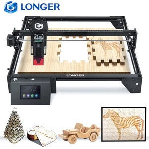 MÁS LARGO 10W Grabador Láser Cortador CNC Alta Precisión Corte y Grabado W8P5 - Imagen 1 de 12