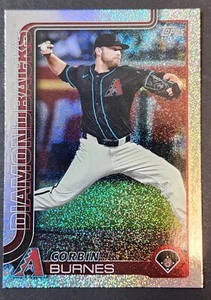 2025 Topps Corbin Burnes Sandglitter Parallel - Arizona Diamondbacks #394 - Bild 1 von 2