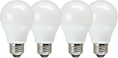LED Light Bulbs 9W / 60W Replacement 960L Daylight 5000K A19 Dimmable E26(4 pk) - Image 1 of 2