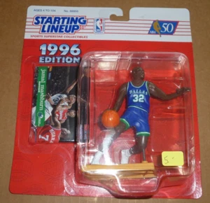 Figura Kenner Starting Lineup SLU 1996 Jamal Mashburn Dallas Mavericks - Imagen 1 de 3
