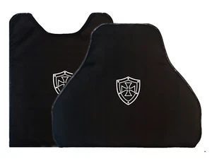 MOPC Ballistic Soft Armor Inserts – Front & Back Set | NIJ Level IIIA | Dyneema - Picture 1 of 11